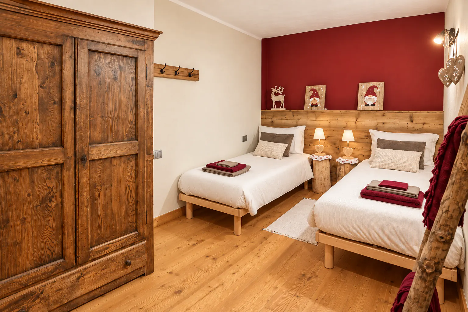 Suite De Saussure con armadio in legno